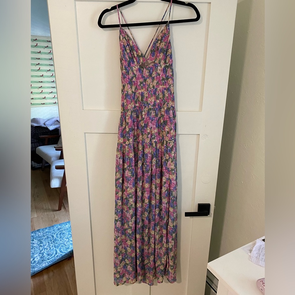 ASTR Floral Maxi Dress